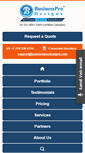 Mobile Screenshot of businessprodesigns.com